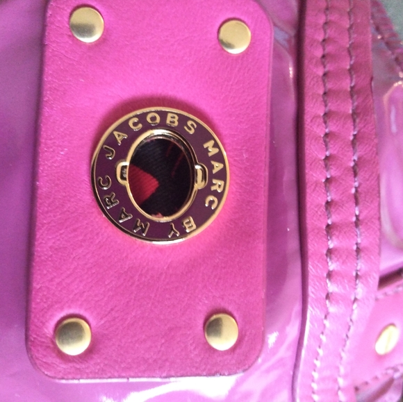 Vintage Marc Jacobs Posh Totally Turnkey Berry Tote - Picture 8 of 9